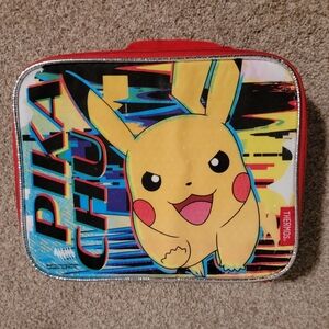 Pikachu themed insulted lunchbox